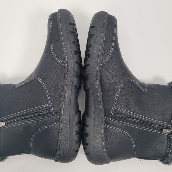 Khombu Addison Women's Black Ankle Boots US size 7M - Picture 5 of 11